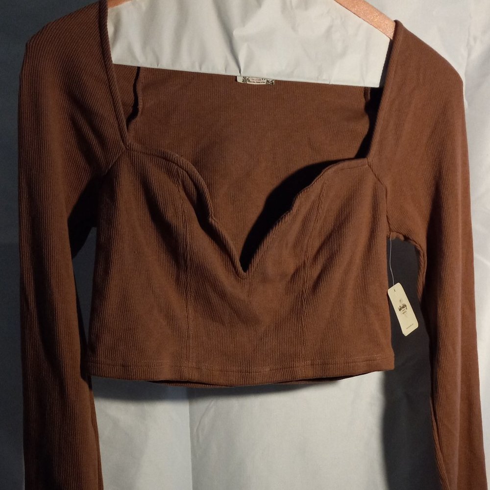FREE PEOPLE - INTIMATELY - BLUSH COLORED TOP - MEDIUM (NWT)